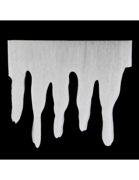 Coulée de neige décorative blanche 35 × 200 cm