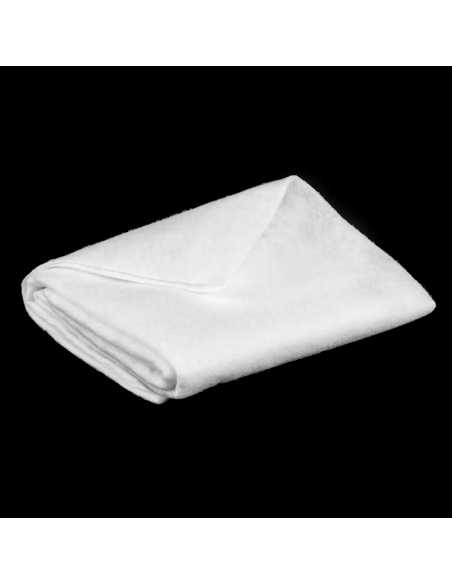 Tapis de neige décoratif blanc 100 × 100 cm