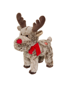 Automate renne de Noël animé musical H40 cm