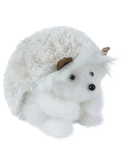 Hérisson boule décoratif de Noël 13 cm