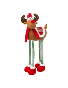 Renne de Noël à jambes télescopiques 103 cm