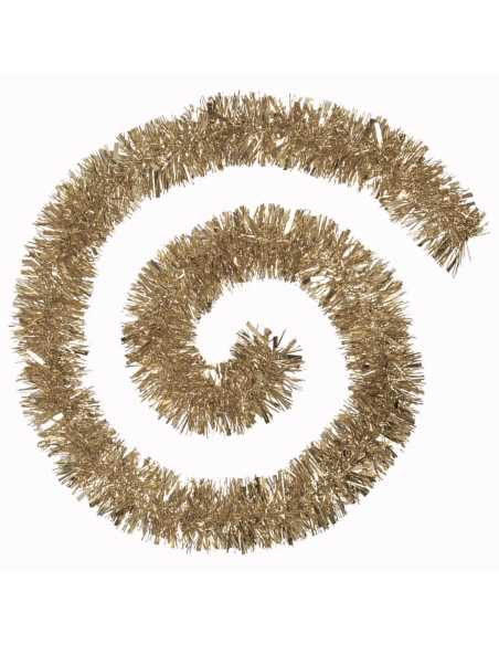 Guirlande boa or 6 plis 10 x 200 cm