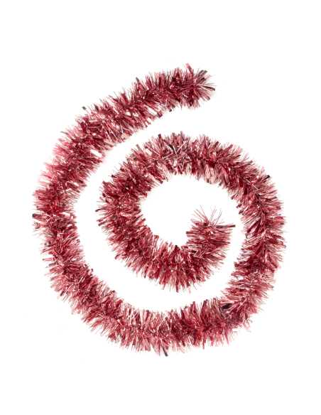 Guirlande boa rose 6 plis 10 x 200 cm