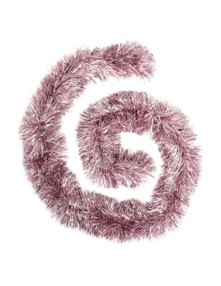 Guirlande boa rose 8 plis 15 x 200 cm