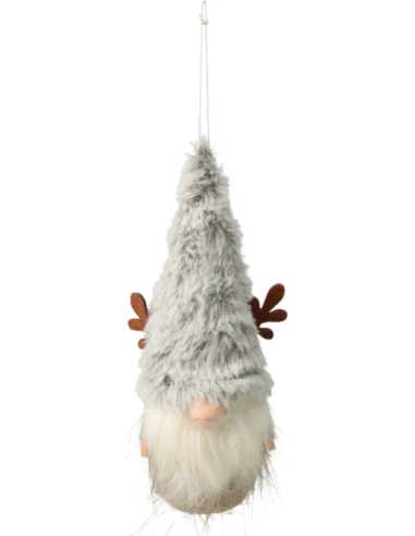 Suspension gnome Noël 18 cm