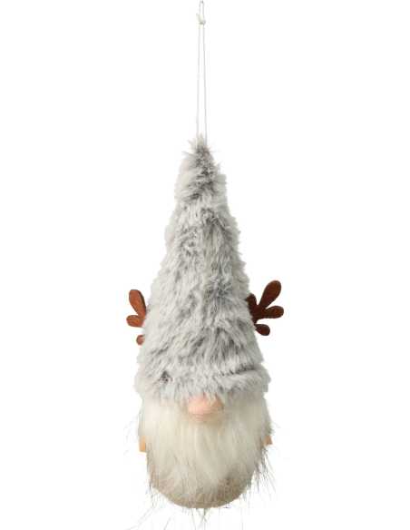 Suspension gnome Noël 18 cm