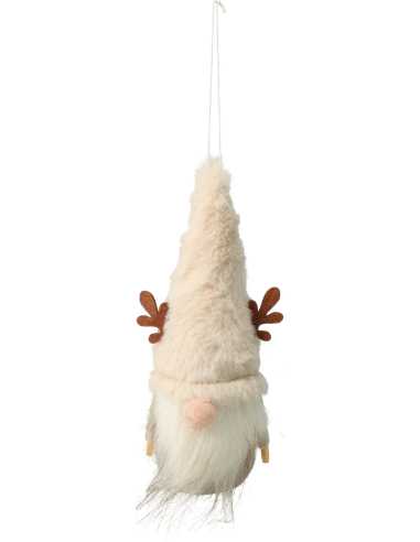 Suspension gnome Noël 18 cm