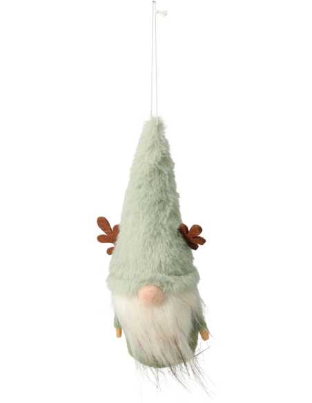 Suspension gnome Noël 18 cm