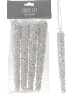 Suspension glaçon stalactite 16 cm