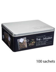 Boîte à thé/infusion Black ED BR2
