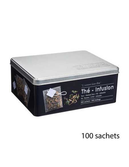 Boîte à thé/infusion Black ED BR2