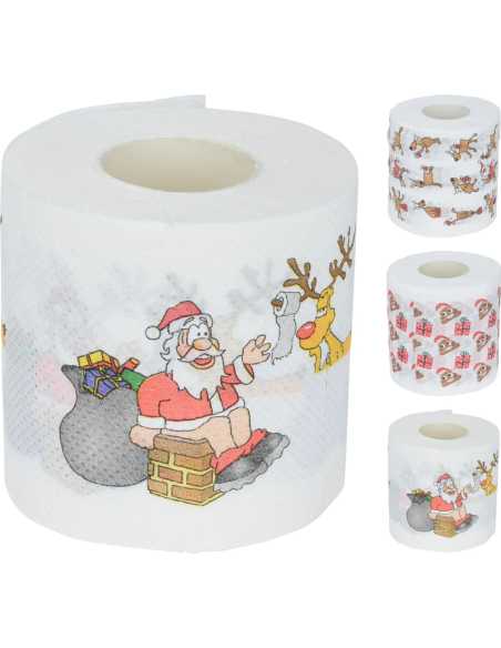 Papier toilette de Noël décor 30 mètres