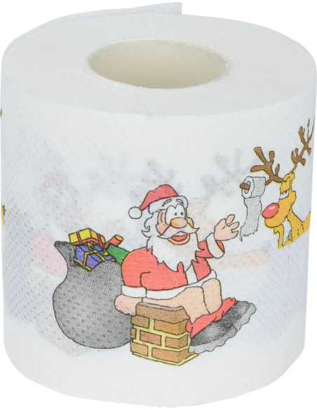Papier toilette de Noël décor 30 mètres