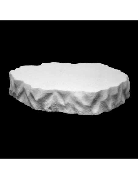 Banquise polystyrène 67 cm pour scène enneigée Noël