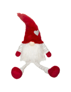 Gnome Père Noël assis 64 cm style scandinave Noël