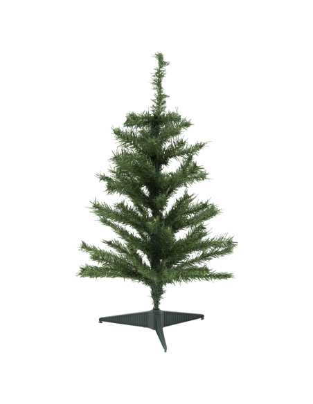 Sapin de Noël artificiel vert élégant 70 cm 65 brins