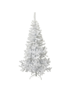 Sapin Noël Blanc 180 cm 650 Brins - Enneigé Nordique