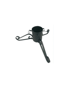 Pied de sapin métal Ø 50 cm noir - 3 vis