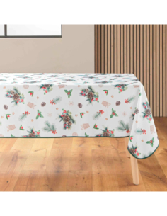 Nappe de Noël Hollystar 150 x 300 cm - Antitache et infroissable