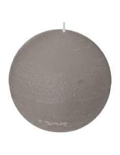 Bougie Boule Olia Gris D10