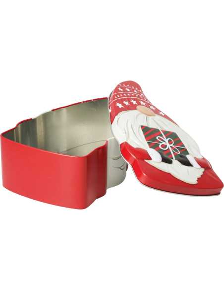 Boîte à gâteaux Père Noël 20 x 10 x 7 cm - modèles festifs