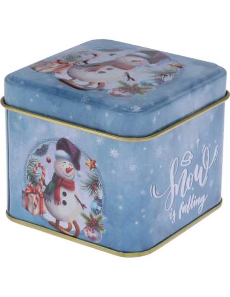 Boîte à gâteaux Noël 5 x 5 x 5 cm - modèles festifs au choix