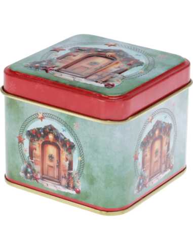 Boîte à gâteaux Noël 5 x 5 x 5 cm - modèles festifs au choix