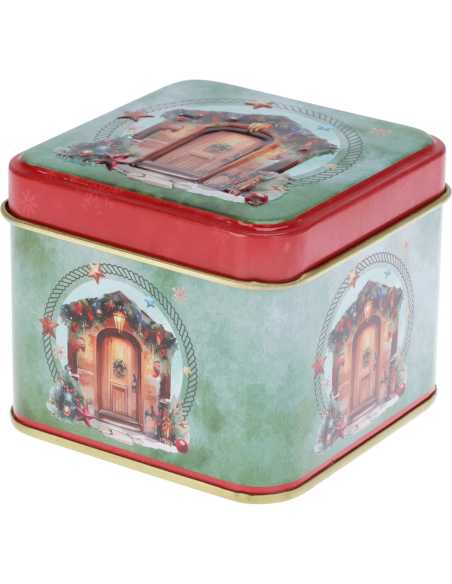 Boîte à gâteaux Noël 5 x 5 x 5 cm - modèles festifs au choix