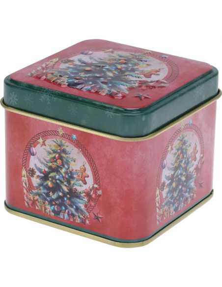 Boîte à gâteaux Noël 5 x 5 x 5 cm - modèles festifs au choix
