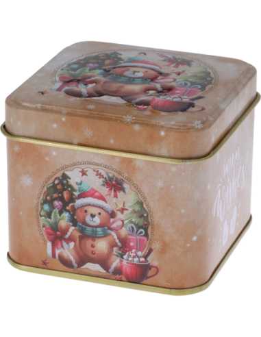 Boîte à gâteaux Noël 5 x 5 x 5 cm - modèles festifs au choix