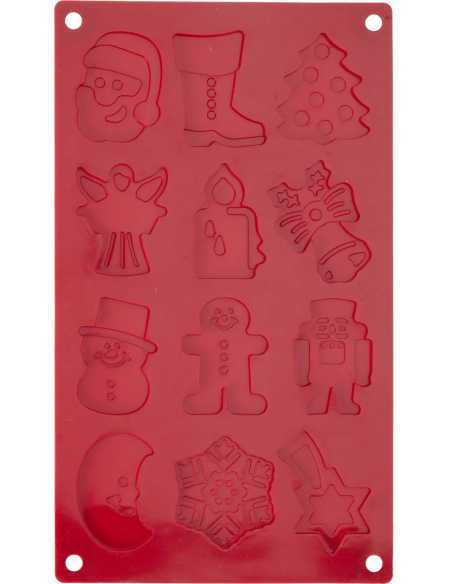 Moule en silicone pour chocolats 30 x 17 cm - 12 empreintes