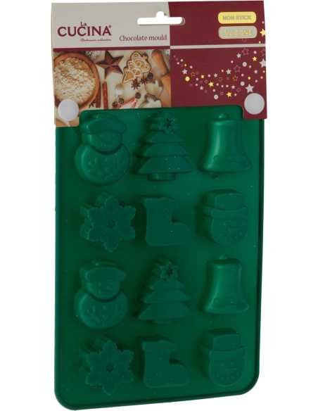 Moule en silicone pour chocolats 20 x 14 cm – 12 empreintes