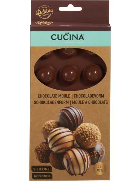 Moule en silicone pour chocolats - 4 modèles au choix