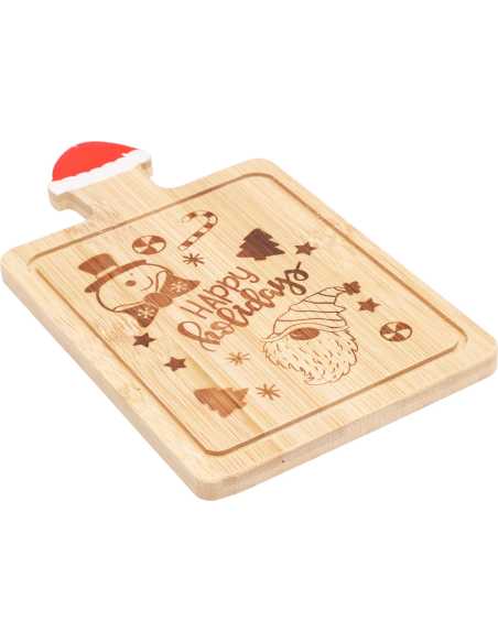 Planchette service Noël 19 x 11 cm - 3 modèles