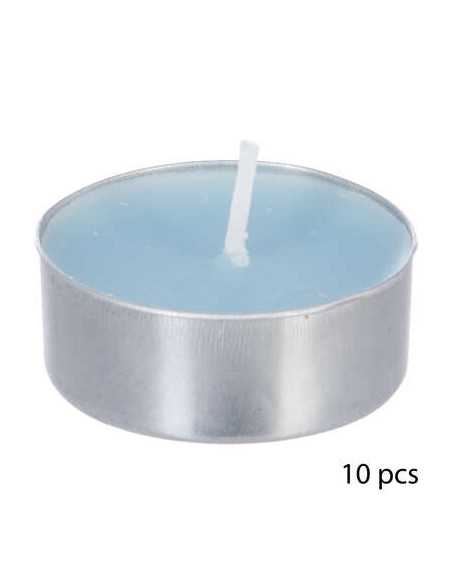 Bougies chauffe-plat Nina Parfumées Fleur Tiaré Lot de 10