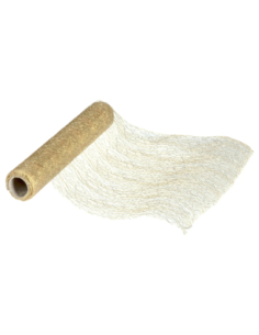 Chemin Table Mesh Métal Or 28 x 400 cm | Luxe Brillant Noël