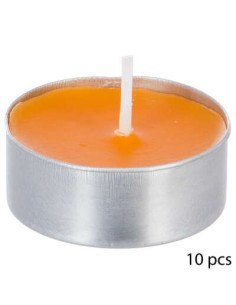 Bougies chauffe-plat Nina Parfumées Fruits exotiques Lot de 10