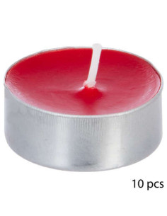 Bougies chauffe-plat Nina Parfumées Fruits rouges Lot de 10