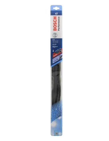 Paire Essuie-glaces Bosch 47 600+450mm Spoiler - Réf 3397010362