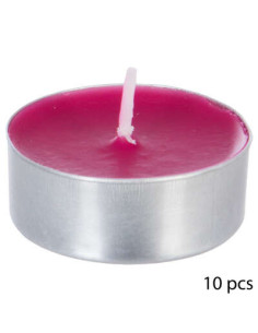 Bougies chauffe-plat Nina Parfumées Framboise Lot de 10