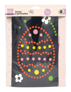 Kit planche à gommettes Pâques 11 pcs | Loisir créatif