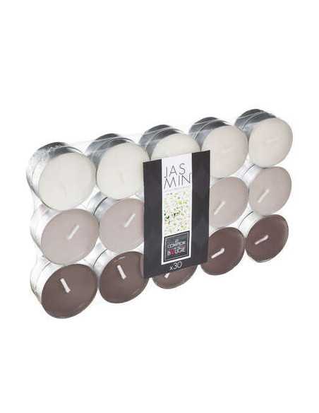Bougies chauffe-plat Nina Parfumées Jasmin Lot de 30