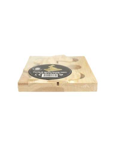 Porte 6 œufs forme lapin Pâques 20x18x15 cm | DIY