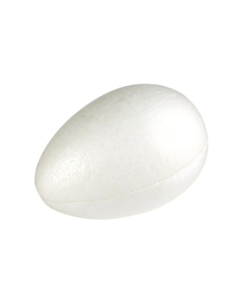 Œuf polystyrène Pâques 2 parties 20x14 cm | DIY