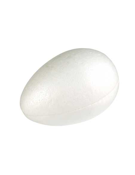 Œuf polystyrène Pâques 2 parties 20x14 cm | DIY