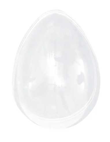 Grand œuf acrylique transparent Pâques 9x13 cm | DIY