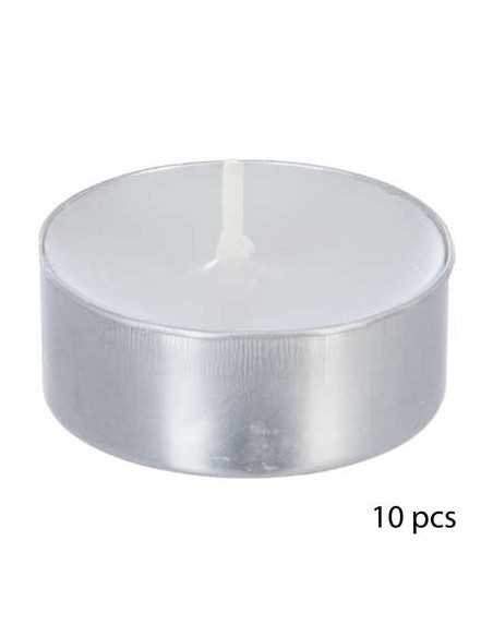 Bougies chauffe-plat Nina Parfumées Vanille Lot de 10