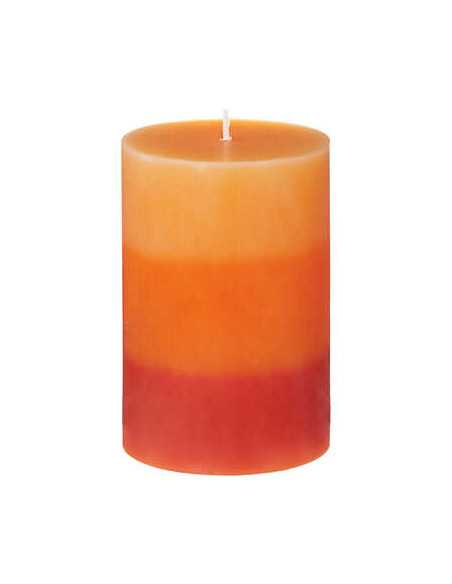 Bougie Nina Trio parfumée Fruits exotiques 7x10 cm