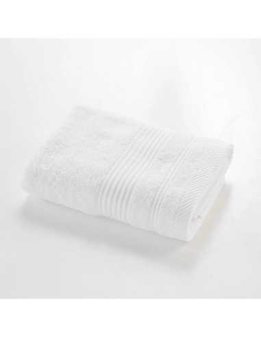 Serviette de toilette blanc 50x90 cm – Éponge 500g/m² | Tendresse