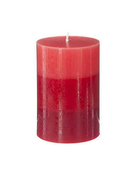 Bougie Nina Trio parfumée Fruits rouges 7x10 cm